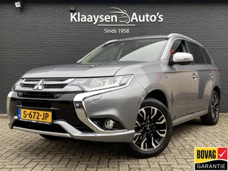 Mitsubishi Outlander 2.0 PHEV Instyle+ 204 pk 4WD AUT. | navigatie | schuifdak | trekhaak | leder interieur | elektr. a. klep | stoel/stuurvw.
