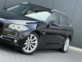 BMW 5 Serie BMW 5-serie Touring 520I High Executive Leder - Pano - Digitaal Dashboard - afbeelding nr 6