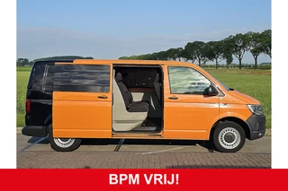Volkswagen Transporter Volkswagen Transporter 2.0 TDI L2H1 DC airco, navi, pdc, trekhaak, 150Pk, Euro6! - afbeelding nr 6