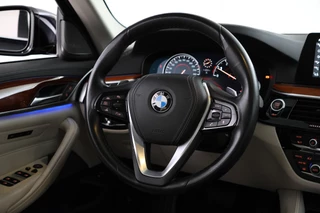 BMW 5 Serie Cruise Control, Navigatie, LEER, Panoramadak, xDrive - afbeelding nr 23