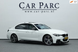 BMW 3 Serie 330i M Sport M-PERFORMANCE/LED/HUD/LEER+S.VERWARMING/LMV/360 CAM/CRUISE/ECC/12 MND GARANTIE!