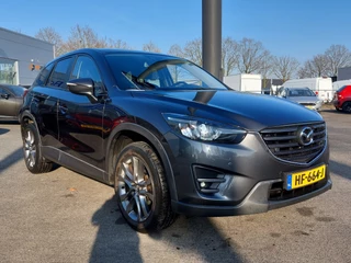 Mazda CX-5 2.0 SkyActiv-G 165pk 2WD Skylease GT | Origineel NL | Navi | Clima | Cruise | Leder+Verwarmd+Elek.Verstel | Keyless Entry | Dodehoek+Rijstrooksensor | Privacy Glass | 19''lm | Trekhaak - afbeelding nr 3