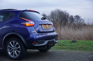 Nissan Juke Nissan Juke 1.2 DIG-T S/S Tekna | Ink Blue | Schuif-/Opendak/Leder/NAV/LED - Gaaf! - afbeelding nr 10