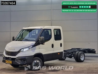 Iveco Daily Iveco Daily 35C18 3.0L Dubbel Cabine Chassis 410WB 2025 model LED Navi Camera Airco Cruise Fahrgestell Airco Dubbel cabine Cruise control - afbeelding nr 1