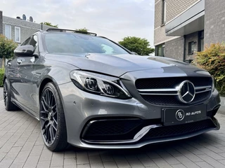 Mercedes-Benz C-Klasse Mercedes C-klasse Estate AMG 63 Estate Pano Stage 2 615PK HUD IWC - afbeelding nr 17