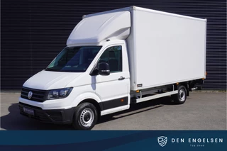 Volkswagen Crafter 180pk Bakwagen Laadklep Apple Carplay Navigatie Airco 3-Zits Koffer LBW