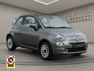Fiat 500C 1.0 Hybrid Dolcevita 2022 GRIJS | Cabriolet | Leder | Airco