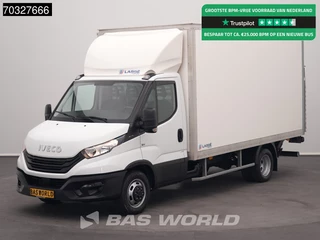 Iveco Daily 35C16 3.0L Laadklep Dubbellucht Bakwagen Airco Cruise Euro6 Meubelbak Koffer Airco Cruise control