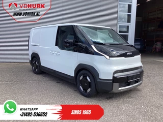 Kia PV5 Elite Executive 71.2 kWh 416 km WLTP L2 Warmtepomp/ 2x Schuifdeur/ Stoelvent./ Stoelverw./ Adapt.Cruise/ Leder/ Navi/ Carplay/ 360 Camera/ Climate