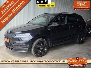 Škoda Karoq 1.5 TSI ACT DSG Sportline, klaphaak, pano, canton, sportstoelen, zwarte hemel