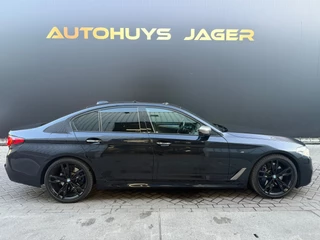 BMW 5 Serie BMW 5-serie M550i xDrive M-Pakket|Pano|Softclose|B&W|Alcantara|360|Leder - afbeelding nr 9