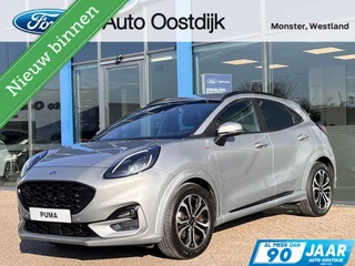 Ford Puma 1.0 EcoBoost Hybrid ST-Line 125PK Automaat Winterpack Cruise Camera Parkeersensoren Climate Privacy Glass *Sportief*