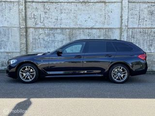 BMW 5 Serie BMW 5-serie Touring 520d ACC/Trekhaak/ambient/Carbon Schwarz - afbeelding nr 2