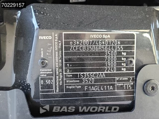 Iveco Daily Iveco Daily 35S16 Automaat Black Edition L2H2 Airco Cruise Velgen 3500kg trekgewicht 12m3 Airco Cruise control - afbeelding nr 20