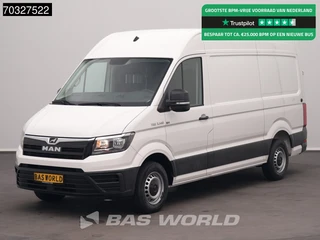 MAN TGE 3.140 Automaat L3H3 Airco Cruise Camera Parkeersensoren Euro6 L2H2 Airco Cruise control