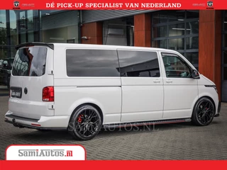 Volkswagen Transporter Volkswagen Transporter 2.0 TDI DC L2H1 30 Bulli 6 Persoons | Zeer Dik | In Zeer Goede Conditie | Comfortabele Dubbele Cabine met 6 Zitplaatsen | Body Kit | 20 Inch Brede Zwarte Wielen | Full Led | Camera | 2X Schuif Deuren | - afbeelding nr 11