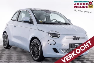 Fiat 500e La Prima 42 kWh | LEDER | Full LED | NAVI | ECC | VELGEN | PANORAMADAK .