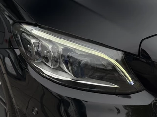 Mercedes-Benz C-Klasse Mercedes-Benz C-klasse 200d Aut. AMG Sport Ed. 160ps | Multibeam LED | Leder | Trekhaak | - afbeelding nr 23
