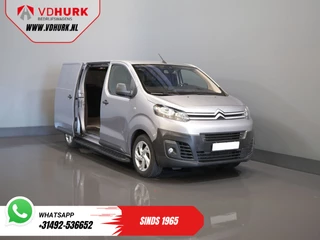 Citroën Jumpy Citroën Jumpy 2.0 HDI 180 pk Aut. L3 DB Riem VV/ Carplay/ 2.5t Trekverm./ Camera/ PDC/ Stoelverw./ 17