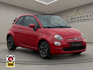 Fiat 500C 1.0 Hybrid Club 2023 ROOD | Cabrio | Apple CarPlay