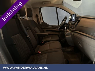 Ford Transit Custom Ford Transit Custom 2.0 TDCI 131pk L1H1 Inrichting Euro6 Airco | Navigatie | Camera | LED | Cruisecontrol Stoelverwarming, Verwarmde voorruit, Parkeersensoren, Bijrijdersbank - afbeelding nr 14