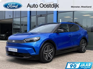 Ford Capri Premium Extended Range AWD 79 kWh Elek. Trekhaak Panodak Warmtepomp 1800KG Trekgewicht Adaptieve Cruise AGR-stoelen Stoel/stuurverwarming Blind-Spot B&O 20'' Velgen *Full-Options*