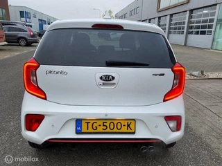 Kia Picanto Kia Picanto 1.0 T 100pk GT-Line  , Sportive & Luxe uitvoering , GT  voor & Achter bumper , Zij skirts , Stoel en stuur verwarming , Bluetooth , IQ smartphone oplaadstation , Velgen & brede banden , Led verlichtng - afbeelding nr 4