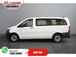 Mercedes-Benz Vito Mercedes-Benz Vito Tourer 110 CDI L2 € 32.110- incl. BTW/BPM Combi/ Kombi/ 9 Pers./ 9P/ 9 Persoons/ Navi/ Cruise/ PDC/ Airco - afbeelding nr 9