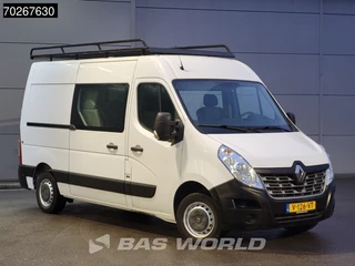 Renault Master Renault Master 130PK L2H2 Dubbel Cabine Navi Airco Cruise Trekhaak Doka Mixto 7m3 Airco Dubbel cabine Trekhaak Cruise control - afbeelding nr 3