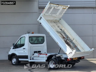 Ford Transit Ford Transit 170pk Kipper Dubbellucht 3,5t Trekhaak Airco Cruise Euro6 Tipper Benne Kieper Airco Trekhaak Cruise control - afbeelding nr 3