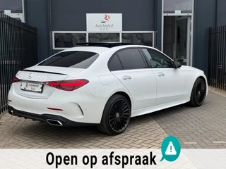 Mercedes-Benz C-Klasse Mercedes-Benz C-klasse 300 e AMG PANO 360 MEMORY Head Up sfeerverlichting - afbeelding nr 4
