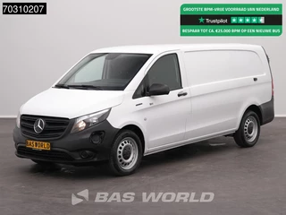 Mercedes-Benz eVito Elektrisch 41kWh 120km WLTP L3H1 Navi Airco Cruise Camera Standkachel L3 Long Airco Cruise control