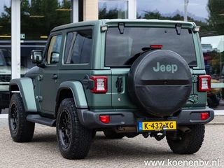 Jeep Wrangler Jeep Wrangler 2.0T Sahara 4WD Automaat 2 drs LEER / LIER / MATGROENE WRAP - afbeelding nr 10
