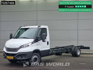 Iveco Daily Iveco Daily 72C18 3.0L Automaat 510WB Luchtvering Camera Chassis Cabine Fahrgestell Airco - afbeelding nr 1