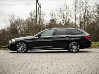 BMW 5 Serie BMW 5-serie Touring 520d 191PK M-Sport Panorama Leder Led Sportstoelen Origineel NL - afbeelding nr 8