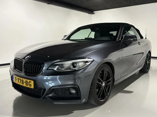 BMW 2 Serie BMW 2-serie Cabrio 220i M Sport 184pk AUT LCI|Facelift|H&K|18''|Leder|Navi|Shodowline|Dealer onderhouden| - afbeelding nr 25