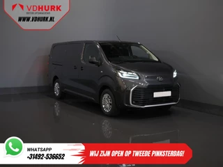 Toyota ProAce Electric Worker 75 kWh L3 345 km WLTP LED/ Snellader/ Keyless/ Adapt.Cruise/ Stuurverw./ Stoelverw./ Navi/ Carplay/ Camera/ PDC/ Airco