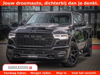 Dodge Ram 1500 Dodge Ram 1500 Limited Night High Output 540HP 706Nm | Massage + Full Option | De Meest Luxe en Volle Pick-Up in zijn Klasse | Comfortabele Dubbele Cabine met Royale 5 Zitplaatsen | BPM vrij | Nu Leverbaar uit Voorraad | Voorraad Nr 2325 - 5148 - afbeelding nr 1
