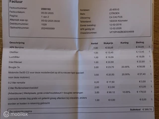 Citroën C4 Cactus Citroen C4 Cactus 1.2 PT Navigatie Airbumpers Lichtmetalen Velgen Airco - afbeelding nr 34
