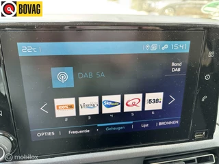 Citroën Berlingo Citroen Berlingo 1.2 PureTech 110 pk Live navigatie camera PDC carplay DAB trekhaak climate control - afbeelding nr 6