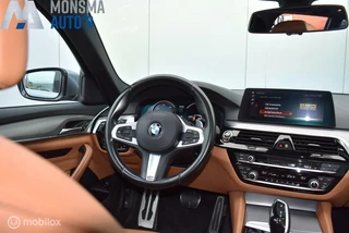 BMW 5 Serie BMW 520i Touring M-Sport Bluestone Pano Comfortstoel 360°Camera HUD Leder HiFi Adaptive LED 19