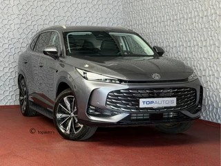 MG HS MG PHEV 1.5 TGDI LUXURY PHEV PLUG-IN HYBRIDE | LEER | 272PK NIEUWE AUTO | >1.000 KM TOTAAL BEREIK | 360° CAMERA | ELEKTRISCHE ACHTERKLEP | STOEL/STUUR. VERWARMING | FULL LED | ELEKTRISCHE S