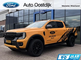 Ford Ranger 2.3 Double Cab PHEV Wildtrak Automaat 280PK EX. BTW/Incl. BPM Trekhaak Elek. Rolhoes Adaptive Cruise Blind-Spot Stoel/Stuurverwarming *3500KG Trekgewicht*