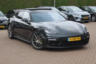 Porsche Panamera Porsche Panamera 4.0 Turbo S E-Hybrid / Panoramadak / 360Camera / Achterasbesturing / Nachtzicht / Softclose / 21'' / Sportuitlaat / Matrix LED / Carbon intr. / Bose / Sportdesign / Volleder / Dodehoek / DAB / ACC - afbeelding nr 1