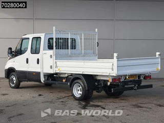 Iveco Daily Iveco Daily 35C16 3.0L Kipper Dubbel Cabine met Kist 3,5t trekhaak Dubbellucht Airco Cruise Tipper Benne Kieper Airco Dubbel cabine Trekhaak Cruise control - afbeelding nr 7