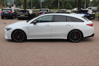 Mercedes-Benz CLA Mercedes-Benz CLA Shooting Brake AMG 45 S 4MATIC+ Premium Plus / Panoramadak / 360Camera / Sportuitlaat / Schaalstoelen / Burmester / DAB / Dodehoek / Matrix LED / Memory seats / Navigatie - afbeelding nr 7