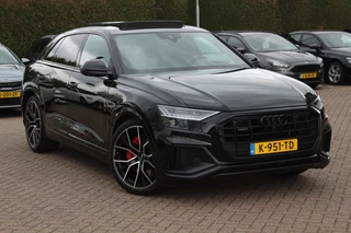 Audi Q8 Audi Q8 55 TFSI e quattro Pro Line S / Vol opties!! / Trekhaak / Panoramadak / 360Camera / Head-up / 22'' / Softclose / B&O / Luchtvering / Keyless / Stuurverwarming / Sfeerverlichting / Stoelventilatie + verwarming / Dodehoek / - afbeelding nr 41