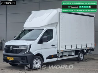 Renault Master Renault Master 170PK Schuifzeilen met Laadklep 2025 Model LED Carplay Airco Cruise Schuifzeil Zeilen Koffer Meubelbak 21m3 Airco Cruise control - afbeelding nr 1