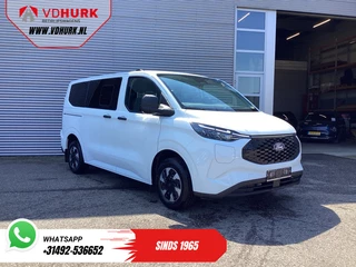 Ford E-Transit Custom Kombi Trend 71kWh 360 km WLTP LED/Standkachel/ Stoelverw./ Stuurverw./ Carplay/ 9 P/ 9 Persoons/ Climate/ Camera/ PDC/ Cruise