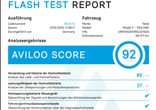 Tesla Model Y Tesla Model Y Long Range AWD 75 kWh - SOH 92 % - trekhaak - afbeelding nr 10
